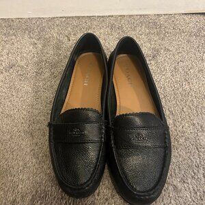 Coach Black Loafers